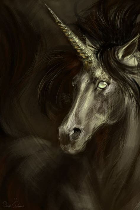 51 Best Dark Unicorns Images On Pinterest Mythological Creatures
