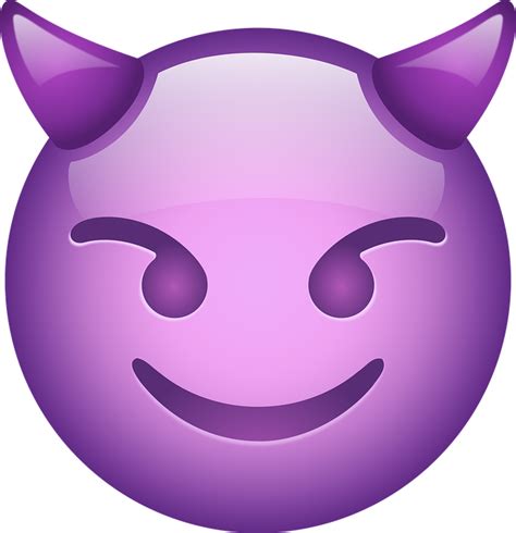 Sorriso Emoji Demônio Gráfico Vetorial Grátis No Pixabay Pixabay