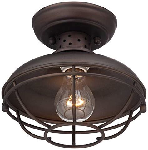 These lights come in all the same silhouettes you'd expect for your interior. Franklin Park Rustic Outdoor Ceiling Light Fixture Bronze ...