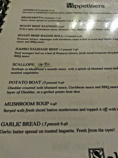 You can specify link to the menu for meat point using the form above. Venoth's Culinary Adventures: Meat Point @ Taman Tun Dr ...