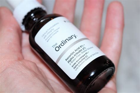 Today's review is about the ordinary alpha arbutin 2% + ha. The Ordinary Ascorbic Acid 8% & Alpha Arbutin 2% Review