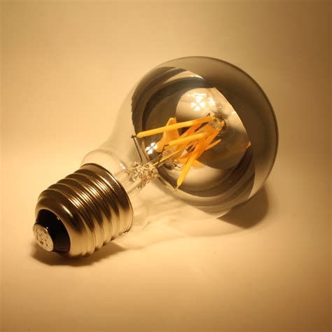 Intertek A19 Led Filament Bulb With Gold Top Buy Led Filament Bulb