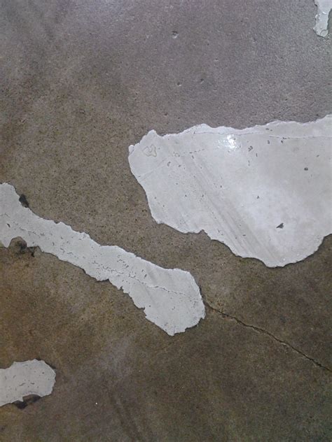 Failing Floor Epoxy Coating Polishmaxx Polished Concrete Contractor