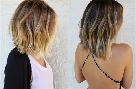 What About Short Hair Balayage