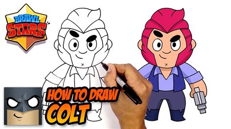 A little fanart, from one of my favorite characters from the amazing game called brawl stars. How to Draw Brawl Stars | Colt | Step-by-Step - YouTube