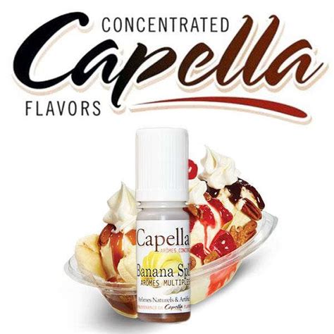 Capella Flavors Banana Split Aroma 10ml Senzafiltroshop