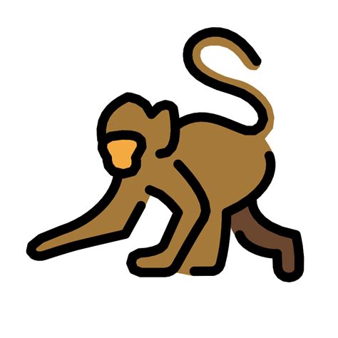 Monkey Vector Svg Icon Svg Repo