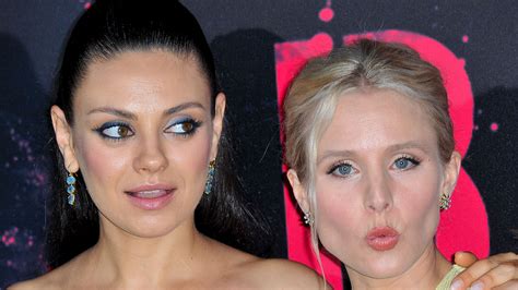 The Truth About Mila Kunis And Kristen Bell S Friendship News Colony