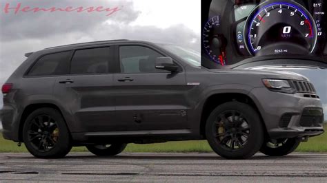 Hennesseys Jeep Trackhawk Puts Its Four Digit Horsepower To Work