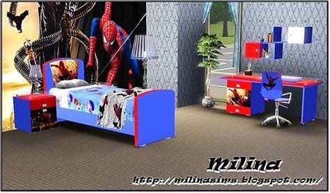 Spider Man Nursery At Milinа Sims 3 Social Sims Sims Sims 3 Sims