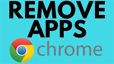 Go into settings of your phone. How to Delete Google Chrome Apps - Uninstall Applications ...