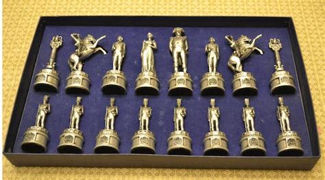 Chess Set Napoleon Bonaparte Vintage 1966 Classic Games