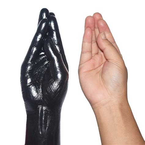 30cm 12 long main avant bras doigts verticaux en forme de gode pvc poing anal godemichet anal