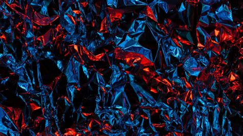 Download Wallpaper 2560x1440 Foil Shine Light Blue Red