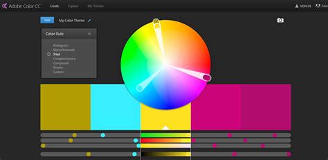 Color Wheel A Color Palette Generator Color Wheel Color Palette