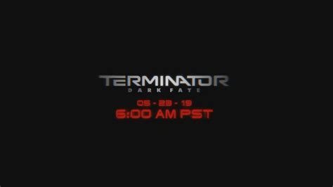 Terminator Dark Fate Trailer Countdown Revealed By Schwarzenegger