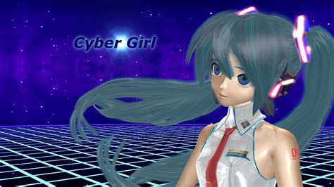 Hatsune Miku Cyber Girl Hd Wallpaper Background Image 1920x1080