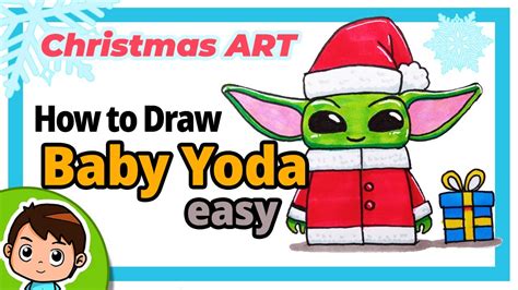 Art For Kids Hub Christmas Baby Yoda Hademade Kusia