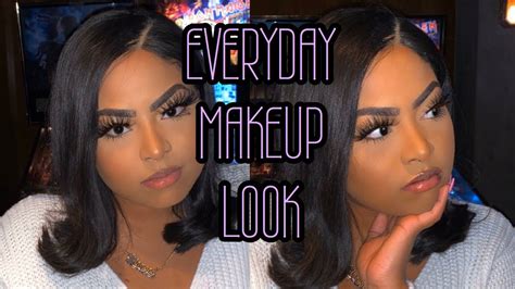 Everyday Makeup Look Basic To Baddie Youtube