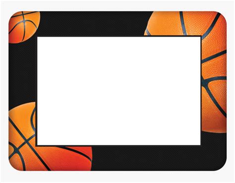 Basketball Themed Dry Erase Adhesive Picture Frames Sports Photo