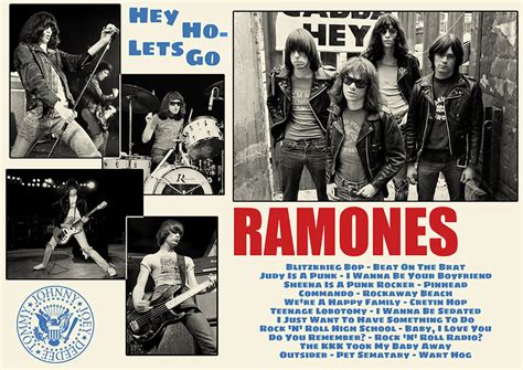 Ramones Poster Art Print Poster Etsy