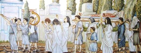 ¿en Qué Consiste El Culto Funerario En La Antigua Grecia Tanatos