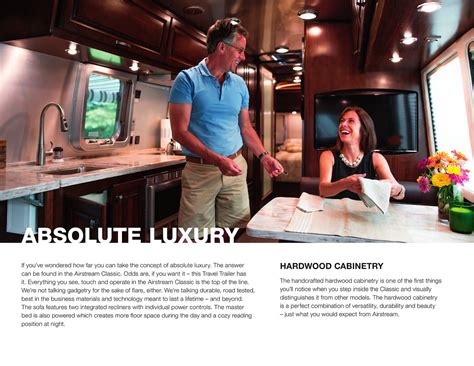 2021 Airstream Classic Travel Trailer Brochure Download Rv Brochures