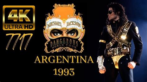 Michael Jackson Dangerous World Tour Buenos Aires Argentina K