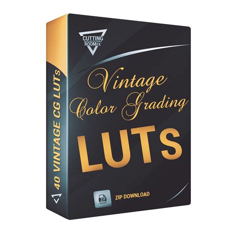 Vintage Color Grading Luts Cinematic Cg Luts Cutting Room Fx My Xxx
