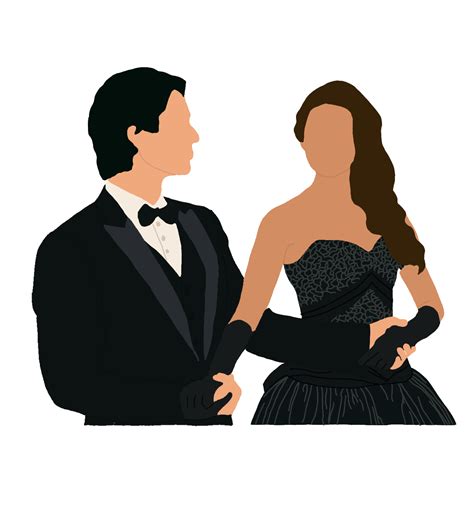 Damon And Elena At The Mikaelson Ball Sticker By Jserazio1