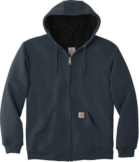 Closeout Carhartt Rain Defender Rutland Thermal Lined Hooded Zip Fro