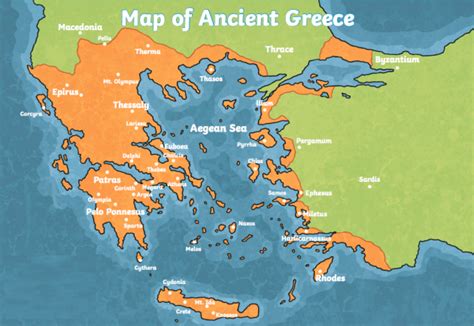 Geography Of Ancient Greece The First Encyclopedia