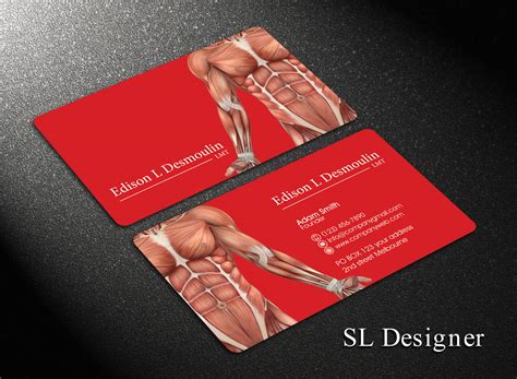 Massage Therapy Business Card Mryn Ism