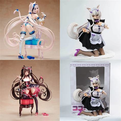 Native Sexy Figure Anime Action Figure Anime Nekopara Chocola Vanilla Scale Pvc Sexy Girl