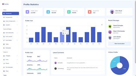 Free Bootstrap 5 Admin Dashboard Template V11
