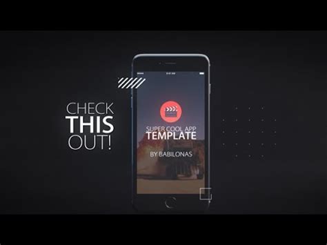 A fantastic way to promote and advertise your new game, company website or application. Dynamic Mobile App Promo | After Effects template - YouTube