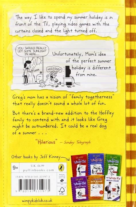 Summary Of Diary Of A Wimpy Kid Dog Days Book