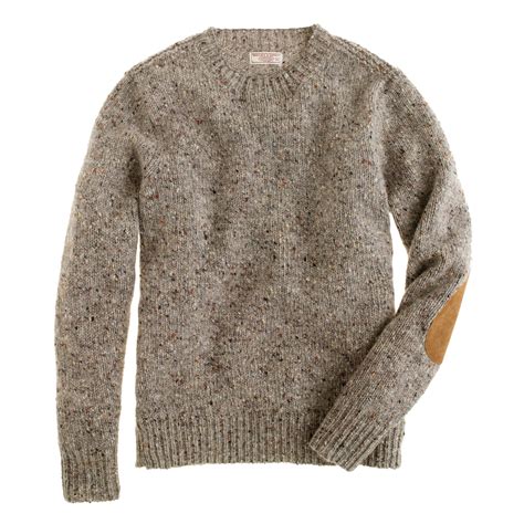 Jcrew Wallace And Barnes Donegal Wool Sweater In Natural For Men Lyst