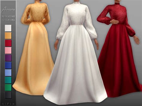 New Mesh Found In Tsr Category Sims 4 Female Formal Sims 4