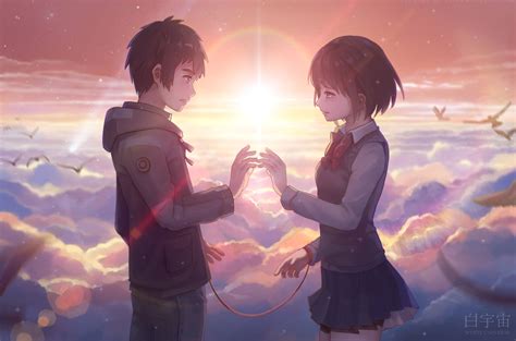 Download Anime Couple Your Name Wallpaper