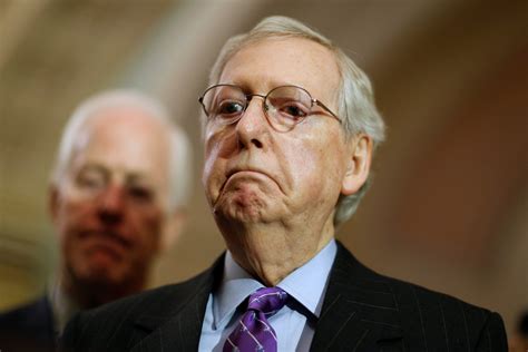 Senate majority leader mitch mcconnell said a measure to lift the u.s. Protesters Target Mitch McConnell as He Leaves Restaurant ...