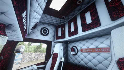 Scania Rjl White Holland Interior Ets Mods Ets Map Euro My Xxx Hot Girl