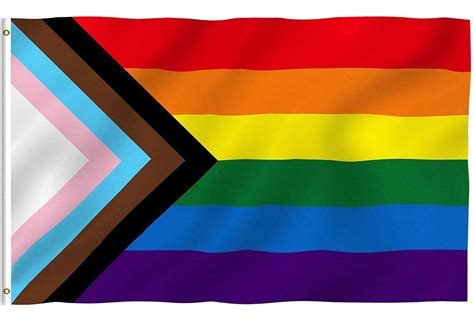 bandera progresista lgbt progess pride orgullo gay arcoíris meses sin intereses