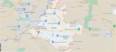 ¿dónde Está Torreón Mapa Torreón ¿dónde Está La Ciudad