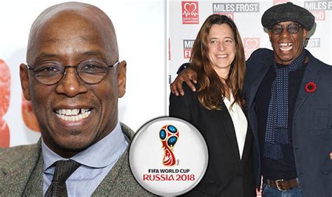 Ian Wright Wife Who Is Nancy Hallam Does Former England Star Have