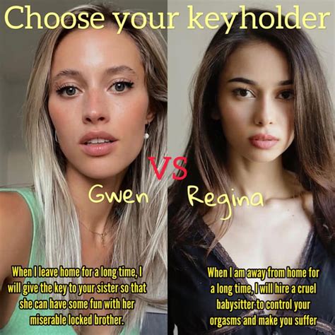 Choose Your Keyholder 9 R Chastitychoice