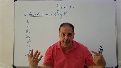 pronouns  english youtube