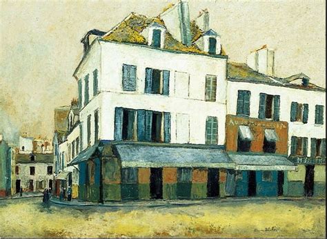 Square Tertre On Montmartre Maurice Utrillo Paris Painting Painting