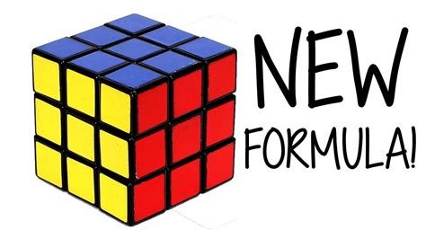 New 3x3x3 Rubiks Cubes Formula Discovered Easiest And Fastest Way