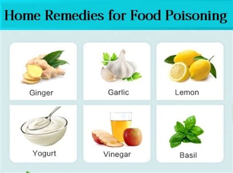 There are also some home remedies that you can try, but remember that you should always take. Home Remedies for Food Poisoning
